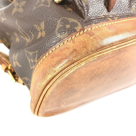 LOUIS VUITTON M51137 Monogram Mini Montsouris bag Backpack MonogramCanvas Brown - Picture 7 of 16